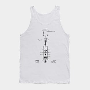 Bristle bunching tool Vintage Patent Hand Drawing Tank Top